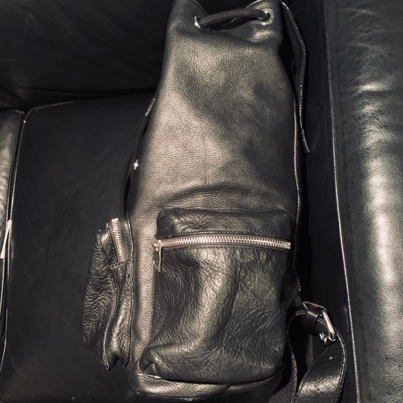 COPY - Zara Leather Backpack - Picture 7 of 7